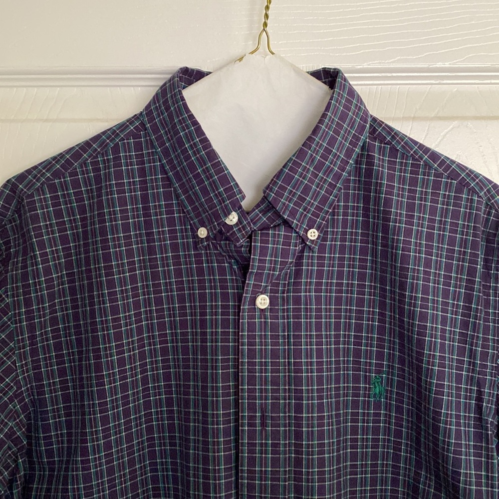 Ralph Lauren button up, size Medium
